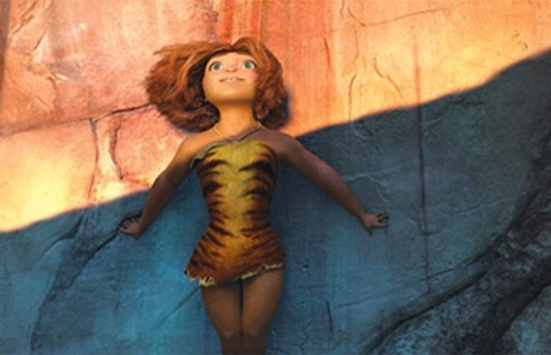 Une scène du film The Croods