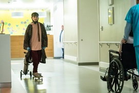 Une scène du film Five Feet Apart Une scène du film Five Feet Apart