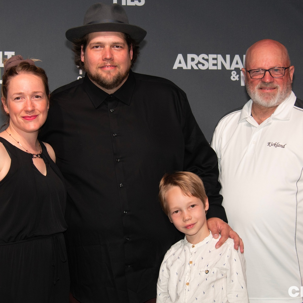 Sur le tapis rouge du film Arsenault & Fils