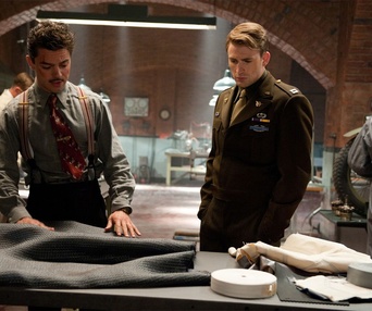 Une scène du film Captain America: The First Avenger