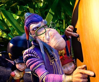 Une scène du film Arthur and the Revenge of Maltazard