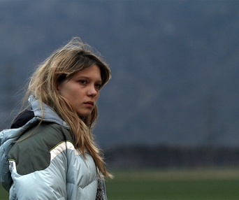 Une scène du film L'enfant d'en haut