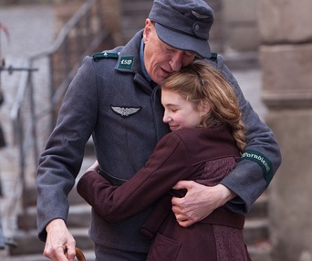 Une scène du film The Book Thief