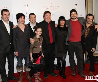 Sur le tapis rouge de Les 7 jours du Talion