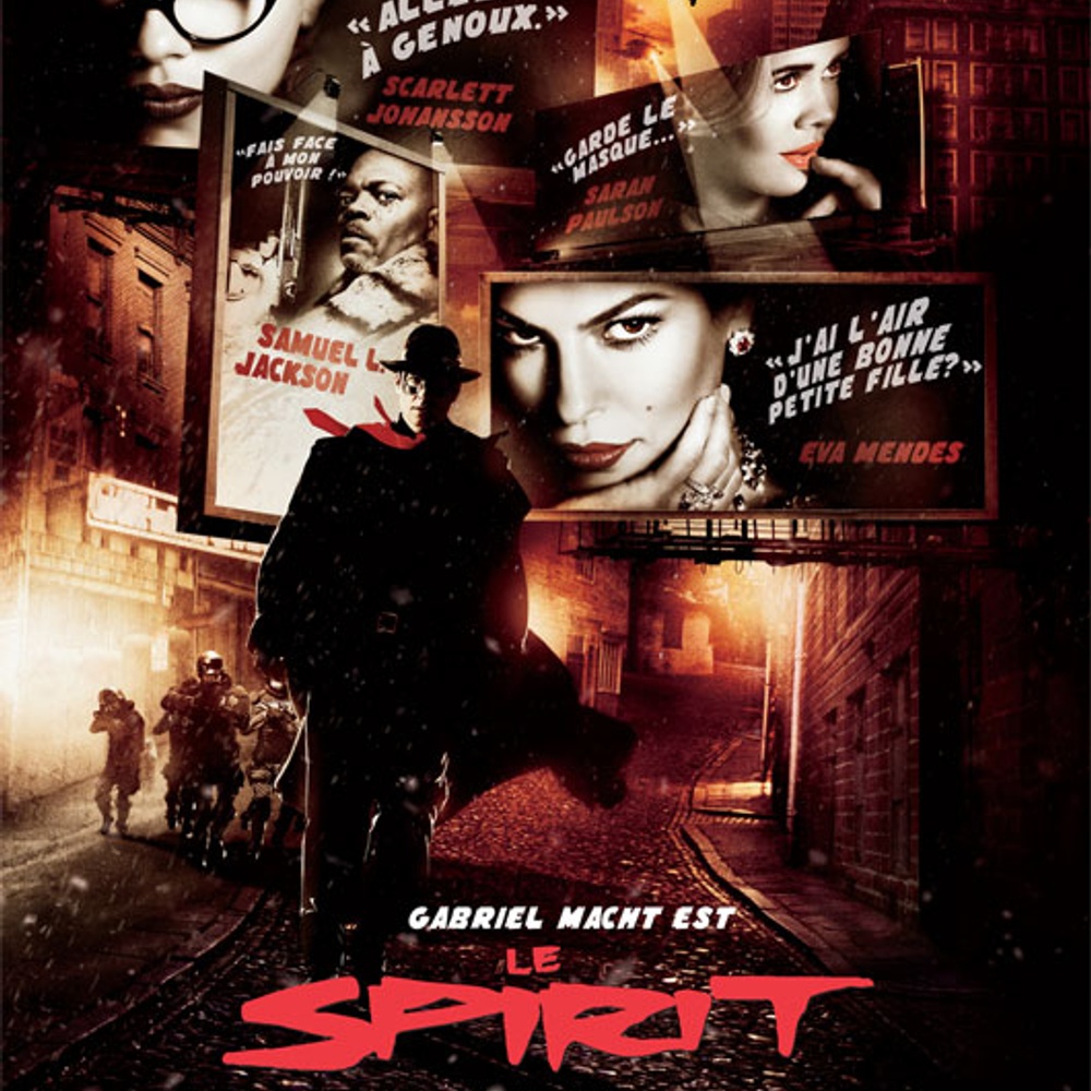 Galerie - Affiche finale en français du film Le Spirit
