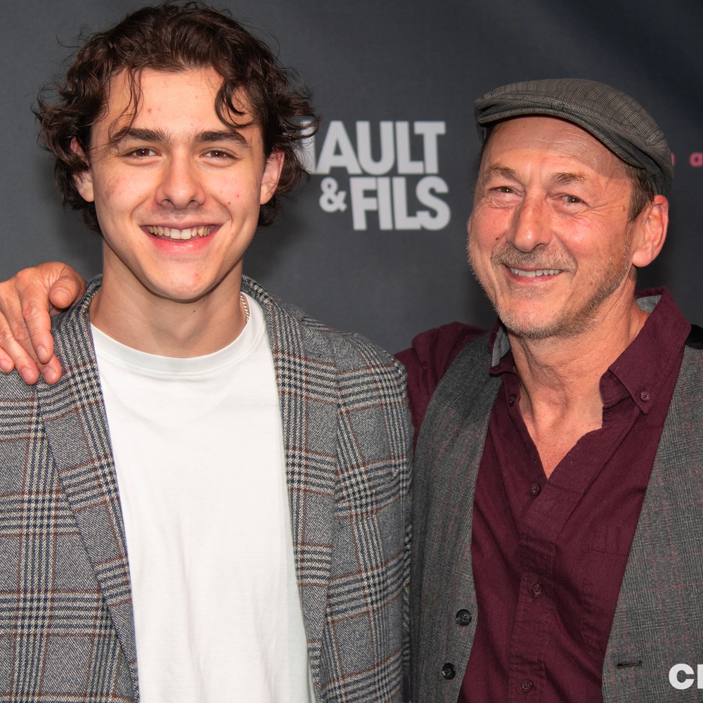 Sur le tapis rouge du film Arsenault & Fils