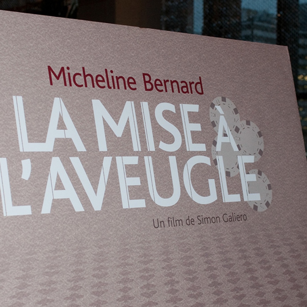 Sur le tapis rouge de La mise à l'aveugle