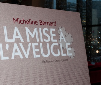 Sur le tapis rouge de La mise à l'aveugle