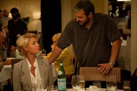 Sur le plateau du film The Big Wedding