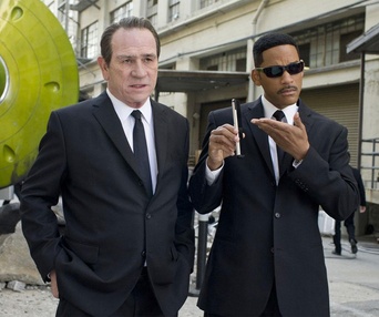 Une scène du film Men in Black III