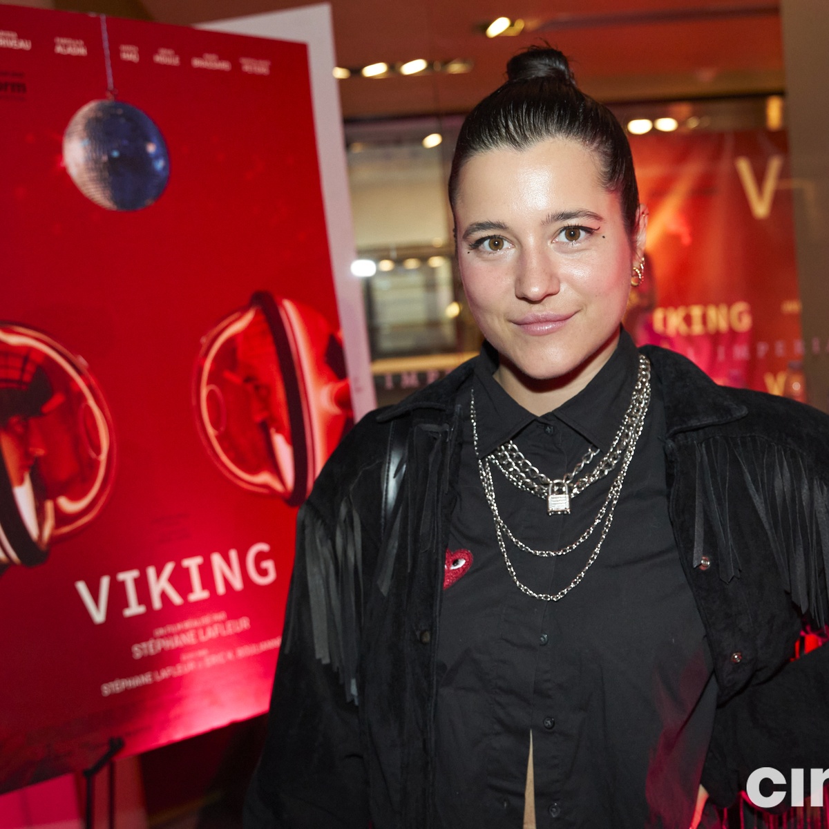 Sur le tapis rouge du film Viking