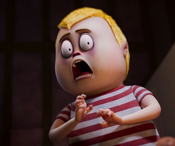 Une scène du film The Addams Family 2