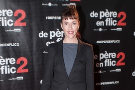 Sur le tapis rouge du film De père en flic 2