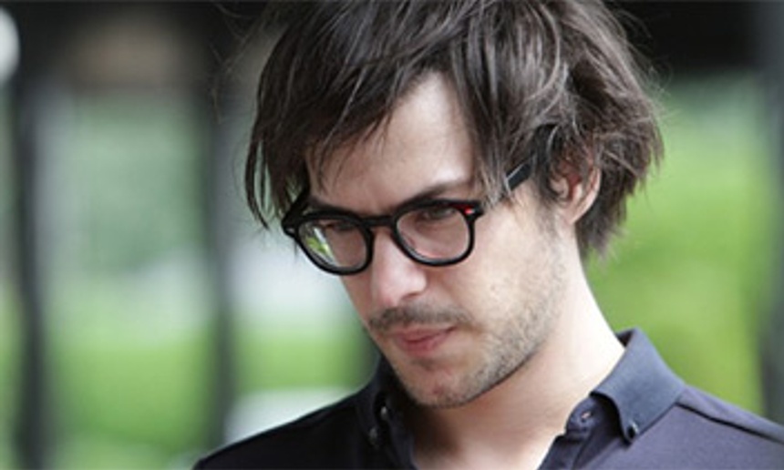 Marc-André Grondin et Marion Cotillard au générique du film d'animation Un monde truqué