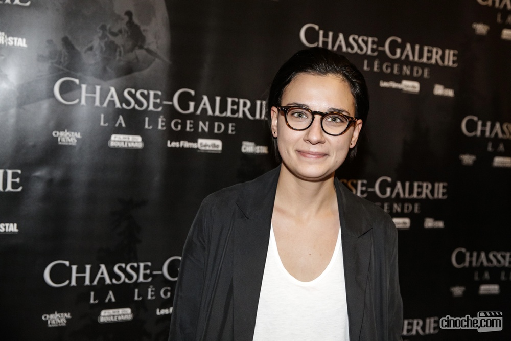 Sur le tapis rouge du film Chasse-Galerie : La légende