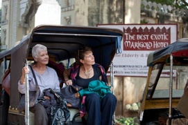 Une scène du film Best Exotic Marigold Hotel Une scène du film Best Exotic Marigold Hotel