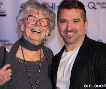 Sur le tapis rouge du film Frontières