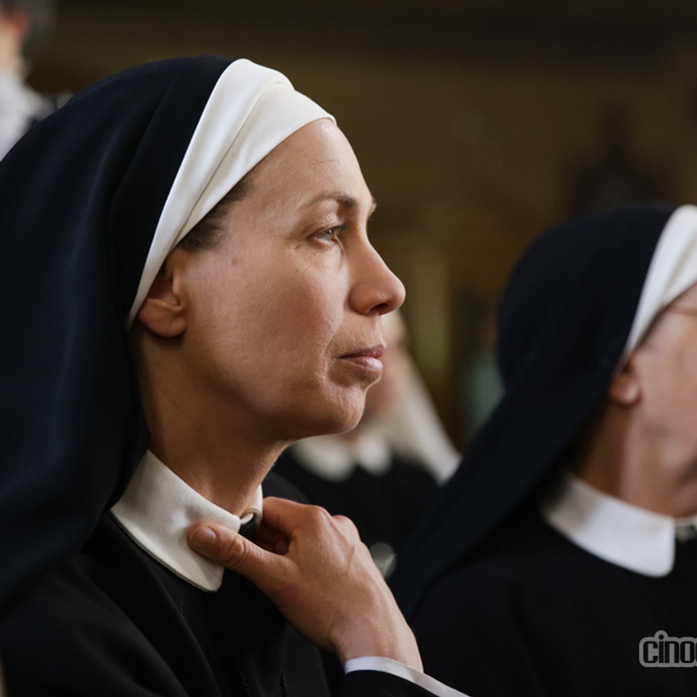 Sur le plateau de La passion d'Augustine