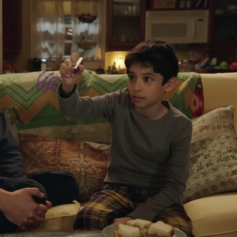 Une scène du film Harold et le crayon violet