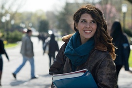 Une scène du film The Rewrite