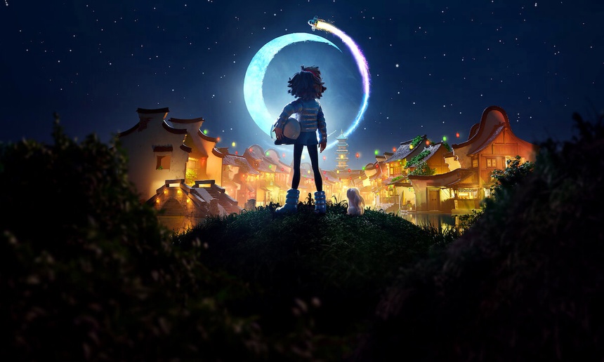 Découvrez la magnifique bande-annonce du film d'animation Over the Moon
