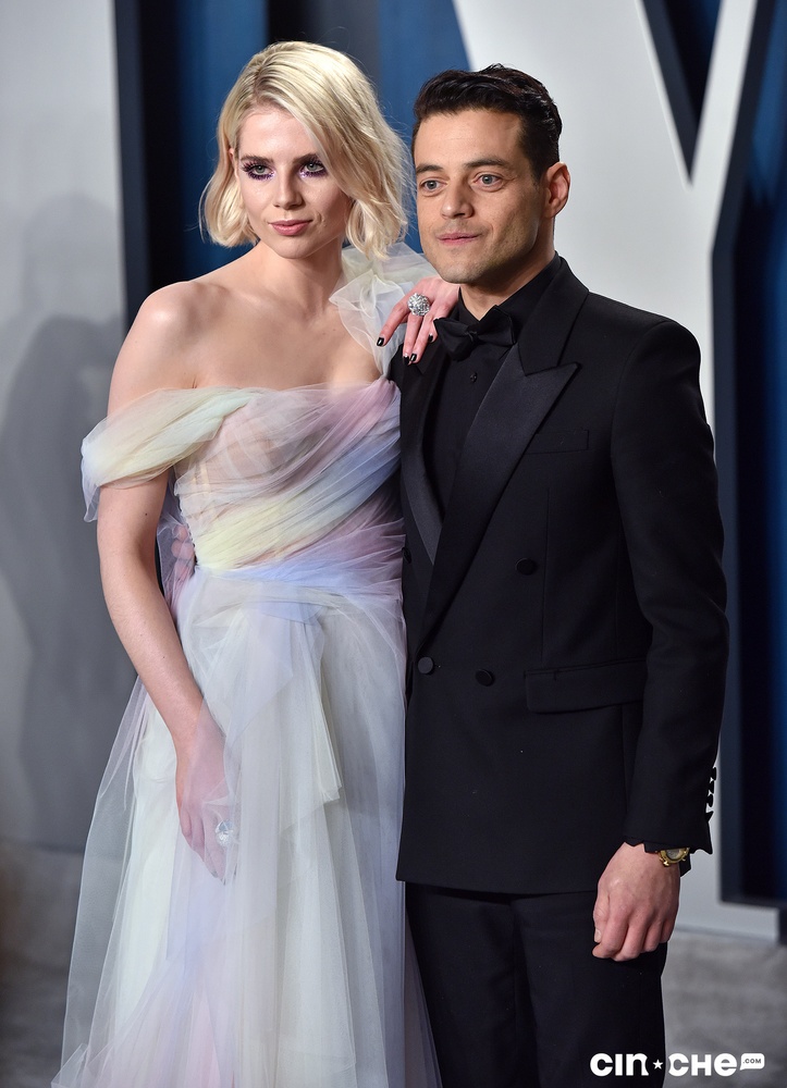 Sur le tapis rouge du party Vanity Fair des Oscars 2020