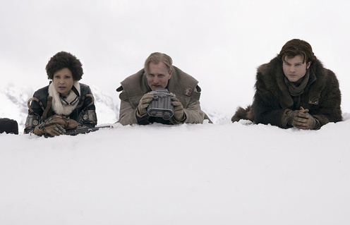 Une scène du film Solo: A Star Wars Story