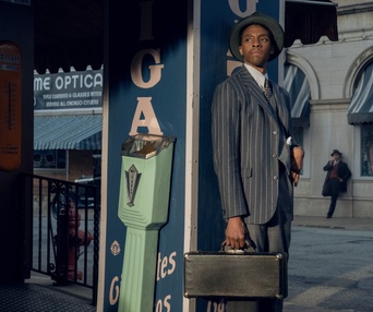 Une scène du film Ma Rainey's Black Bottom