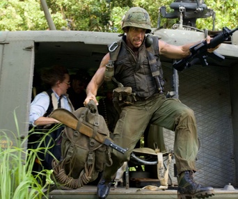 Scène du film Tropic Thunder