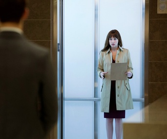 Une scène du film Fifty Shades of Grey