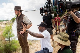 Une scène du film The Magnificent Seven Une scène du film The Magnificent Seven