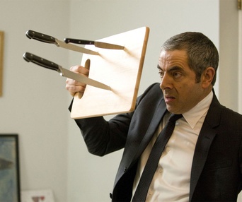Une scène du film Johnny English Reborn