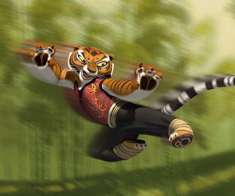 Scène du film Kung Fu Panda