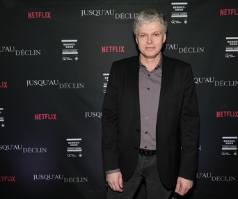Tapis rouge de la première du film Jusqu'au déclin