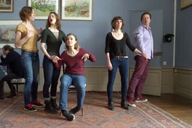 Une scène du film Nos vies formidables