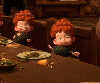 Une scène du film Brave