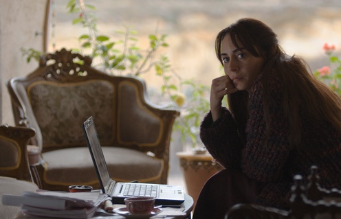 Une scène du film Sommeil d'hiver