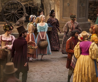 Une scène du film Cinderella