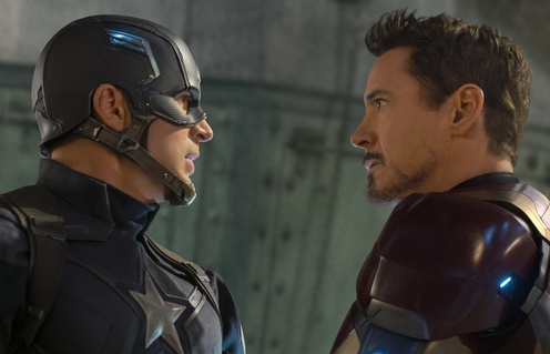 Une scène du film Captain America: Civil War