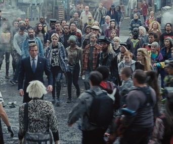 Une scène du film Ready Player One