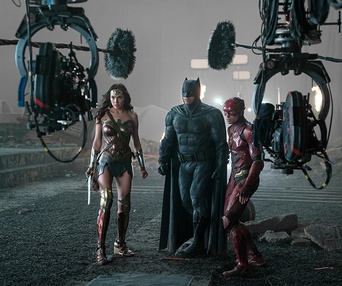 Une scène du film Justice League