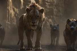 Une scène du film The Lion King
