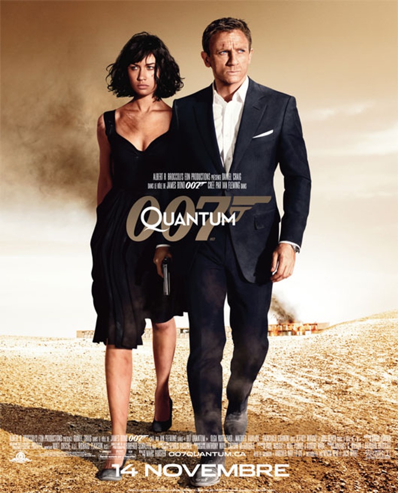 Galerie - Affiche et bande-annonce officielle en français de 007 Quantum