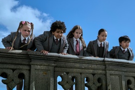 Une scène du film Roald Dahl's Matilda the Musical Une scène du film Roald Dahl's Matilda the Musical