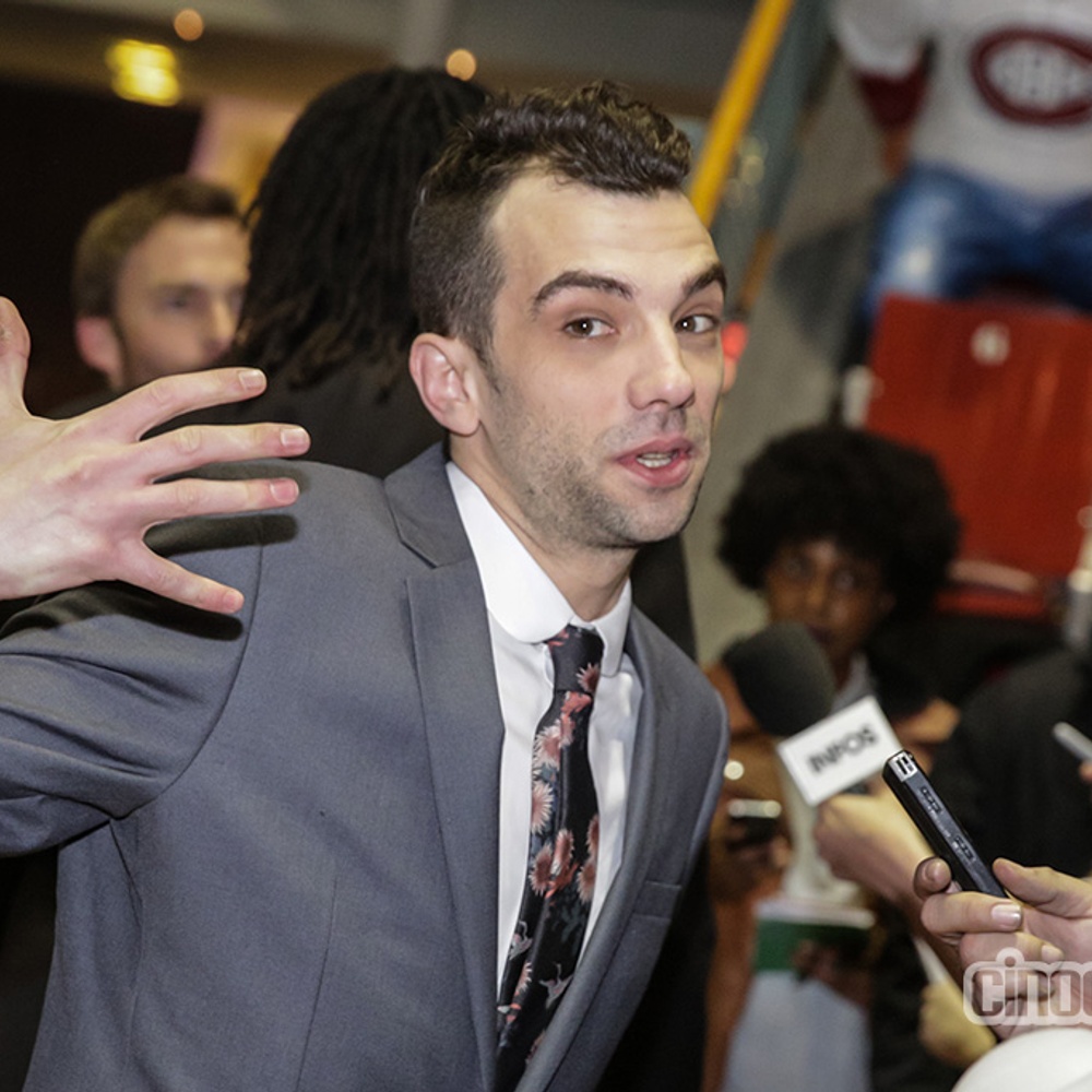 Sur le tapis rouge du film Goon: Last of the Enforcers