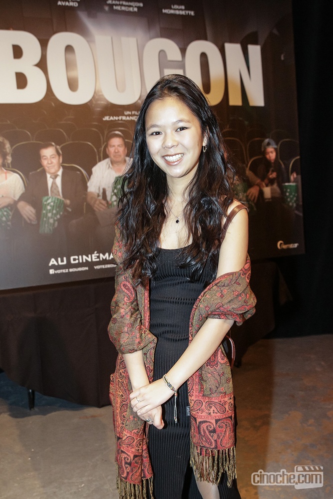Sur le tapis rouge du film Votez Bougon