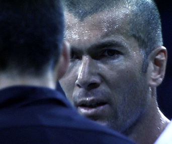 Scène du film Zidane, un portrait du XXIème siècle
