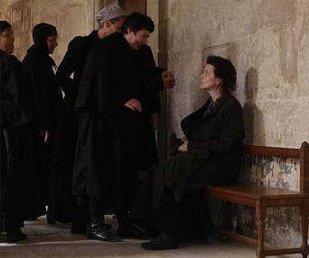Une scène du film Camille Claudel 1915