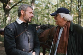 Sur le plateau du film La princesse de Montpensier Sur le plateau du film La princesse de Montpensier