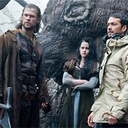 Kristen Stewart, Chris Hemsworth et Rupert Sanders sur le plateau de Snow White and the Huntsman